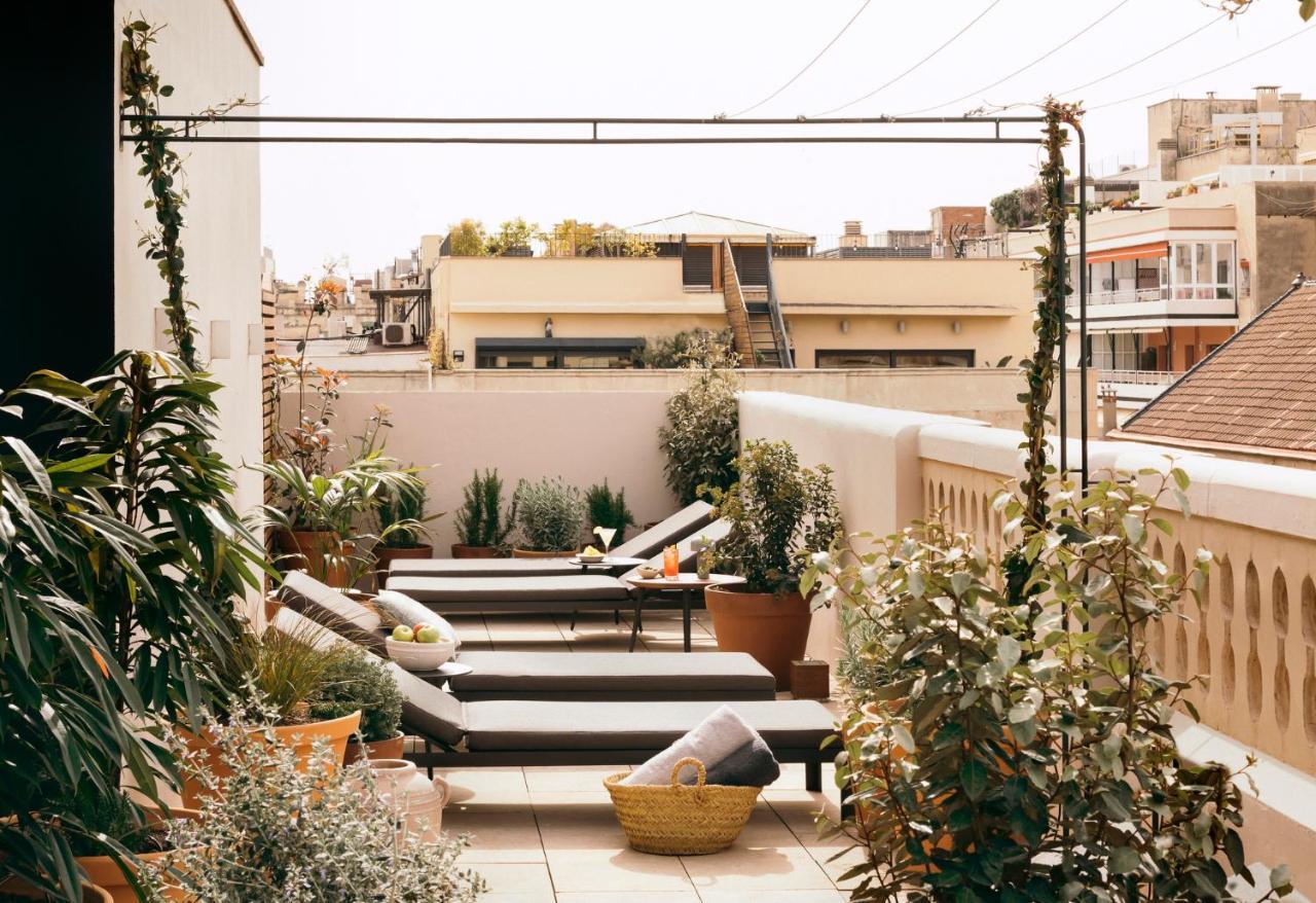 Hotel Casa Sagnier Barcelona Exterior photo Rooftop terrace
