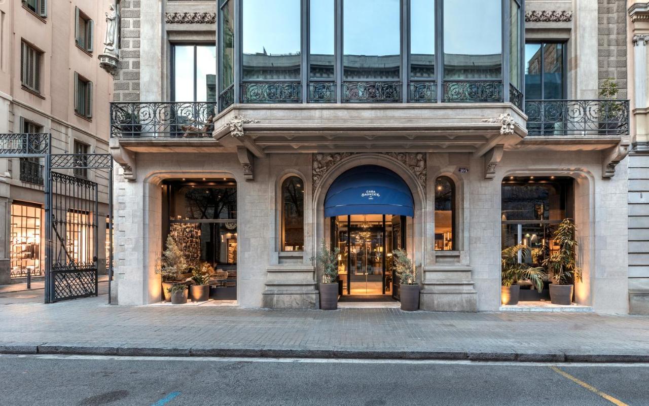 Hotel Casa Sagnier Barcelona Exterior photo The Hotel's entrance
